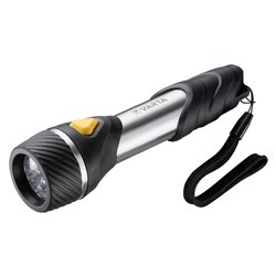 Torcia elettrica multiuso Day Light Multi Led F20 nero e argento LED 40 lm 016632101421