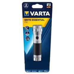 Torcia elettrica ultracompatta Brite Essential F10 argento e nero LED 20 lm 015608201401