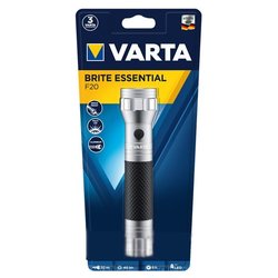 Torcia elettrica multiuso Brite Essential F20 argento e nero LED 40 lm 015618101401