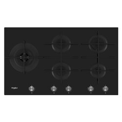 Piano cottura gas 5 zone Gowl 958 Nb Black (85cm)