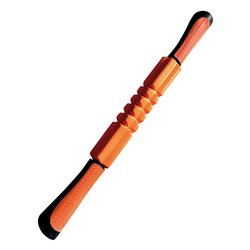 Rullo fitness Con Impugnature Arancio e Nero AHF 126