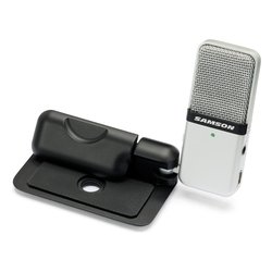 Microfono USB Go Mic Silver e Black SAGOMIC
