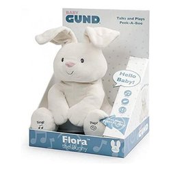 Image of Peluche Flora Coniglietto Parlante GUND 6054490 cod094