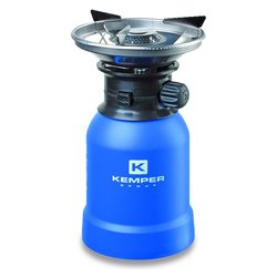 Fornello 1 zona cottura OUTDOOR Piezo Ignition Blu KE2008 (12,5x12,5x21,5cm)