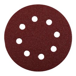 Set dischi abrasivi carta levigatrici roto orbitali 5 pz (D.125 mm grana Assortita) QUICK STICK 491900