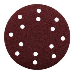 Set dischi abrasivi carta levigatrici roto orbitali 5 pz (D.150 mm grana P80) QUICK STICK 492008