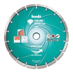 Disco diamante smerigliatrice 115 mm GREEN LINE DIAMANT 798140