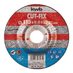 Disco abrasivo per smerigliare (115mm) CUT FIX 793165