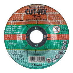 Disco taglio smerigliatrice CUT FIX Per Pietra D. 115 mm 792150