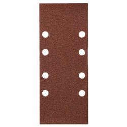 Set fogli abrasivi carta preforata levigatrici orbitali 10 pz (93x230 mm grana P80) 818208