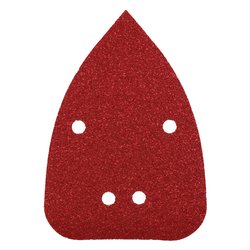 Set fogli abrasivi carta preforata levigatrici palmari e delta 5 pz (97x136 mm grana P120) QUICK STICK 493612