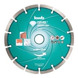 Disco diamante smerigliatrice 180 mm GREEN LINE DIAMANT 798740