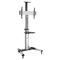 Carrello monitor 70" ROLINE Mobile Cart Silver e Black RO17 03 1260