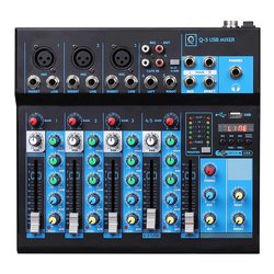 Mixer disc jockey Q5 Usb Mkii Black 625809
