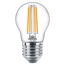 Lampadina led goccia (E27 - 806 lumen - 6,5 W - Bianco neutro)