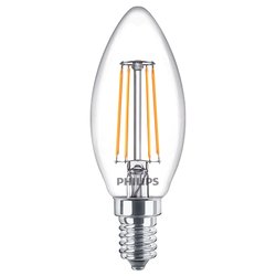 Lampadina led candela (E14 - 470 lumen - 4,3 W - Bianco neutro)