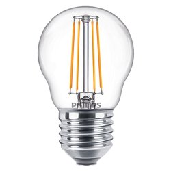 Lampadina led goccia (1 pz - E27 - 470 lumen - 4,3 W - Bianco neutro)