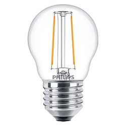 Lampadina led goccia (E27 - 250 lumen - 2 W - Bianco caldo)