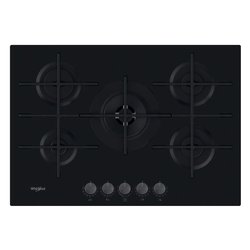 Piano cottura gas 5 zone Gowl 758 Nb Black (75cm) 859991590530