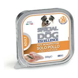 Patè cane SPECIAL DOG EXCELLENCE pollo Vaschetta 300 gr 6045