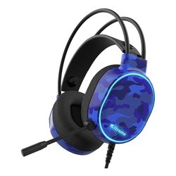 Cuffie gaming PLAYSTATION 4 Planet Hedset 7.1 Camouflage blue 90502