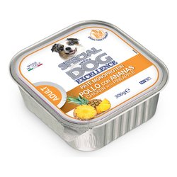 Patè cane SPECIAL DOG EXCELLENCE pollo e ananas Vaschetta 300 gr 6024