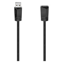 Cavo USB 2.0 Extension Black 5m 00200621