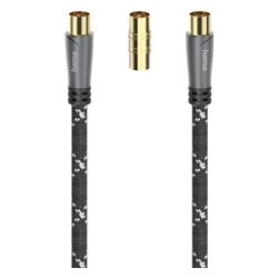 Cavo antenna With Adapter 120 Db Black 3m 00205293