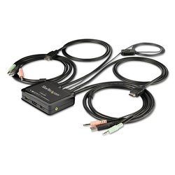 Kvm switch Hdmi a 2 Porte 4K 60Hz Black SV211HDUA4K