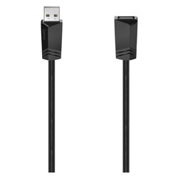 Cavo USB 2.0 Extension Black 1,5m 00200619