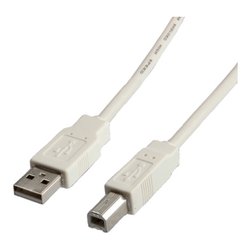 Cavo USB ECONOMY 2.0 White 4m RO11 99 8841
