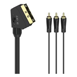 Cavo adattatore Video Rca Scart Black 1,5m 00205156