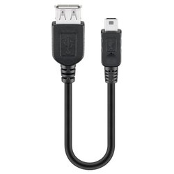 Cavo USB Icoc Musb Af 002 Black 0,2m 95006