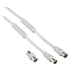 Cavo antenna With Adapter 85 Db Bianco 5m 00205307