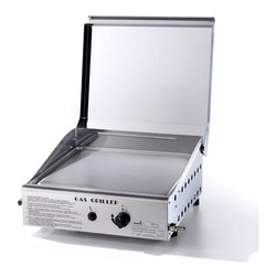 Piastra cottura GPL e Metano Plancha Single Duegas Inox satinato 4044 COVER M