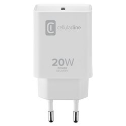 Caricabatterie USB Type-C CHARGER 20W Power Delivery White ACHIPHUSBCPD20WW