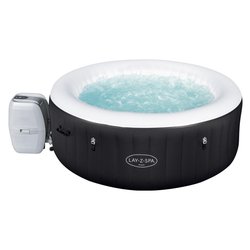 Spa idromassaggio Miami Gonfiabile (180x66cm) 2 - 4 persone LAY Z SPA Nero e Bianco 60001