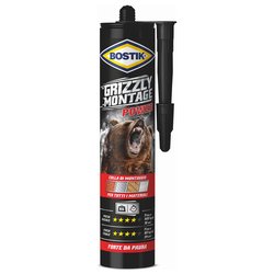 Colla montaggio Grizzly Montage Power Bianco tubo cartuccia 370 gr 6314009