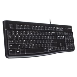 Tastiera computer K SERIES K120 Wired Black 920 002492