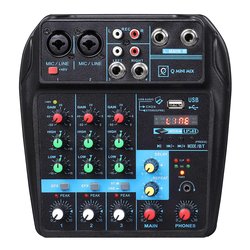 Mixer disc jockey Q Mini Usb Black 625808