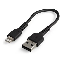 Cavo Lightning Certificato Apple Mfi Black 0,15m RUSBLTMM15CMB
