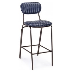 DEBBIE Sgabello Blu vintage