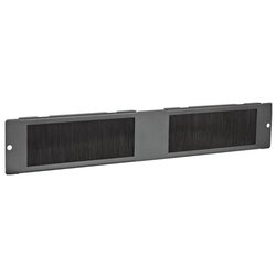 Gestore cavi rack Piastra a Spazzola per Rack Grey RMWCBRUSHACCS