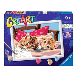 Set per dipingere Gattini Sul Cuscino CREART 28938