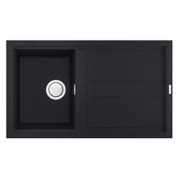 Lavello 1 vasca (86x51cm) BEST 400 Antracite Opaco LGB40059