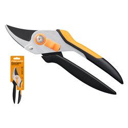 Image of Forbice potatura P331 Bypass (20 cm) d. taglio 2cm SOLID argento, Nero e Arancio 1057163 cod094
