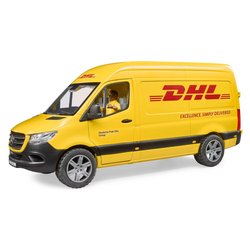 Furgone Dhl con Personaggio scala 1:16 (43,5cm) MERCEDES SPRINTER 02671