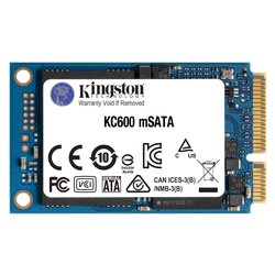 SSD interno mSATA 256GB KC600 SERIES SKC600MS 256G