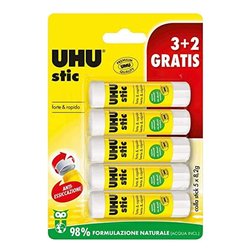 Colla stick 5 x 8,2 gr Bianco D1301