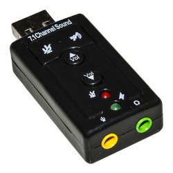 Connettore computer Adattatore Usb a Jack 3.5Mm Black MGLK70777G